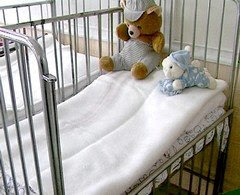 Image of children's hospital bed