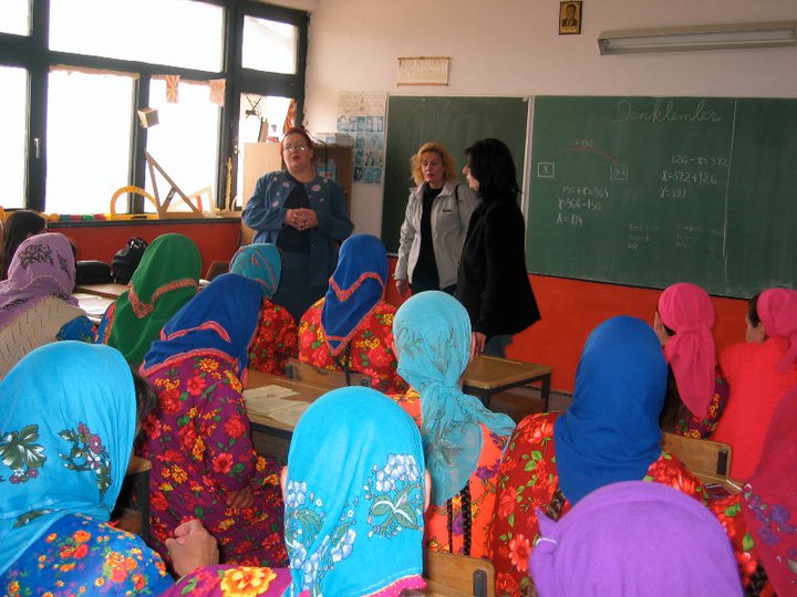 Image of girls in classroom